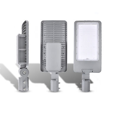 φ50mm-φ60mm Ukuran antarmuka Lampu jalan LED 10000lm Untuk pencahayaan hemat energi