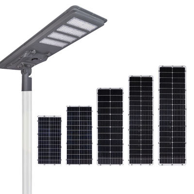 Outdoor 60w Led Solar Street Light Dengan Otomatis ON OFF Fungsi 180LM / W