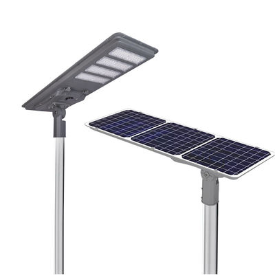 80 Watt Lampu Jalan Surya Otomatis ON OFF Timing Dimming PIR Sensor Opsional