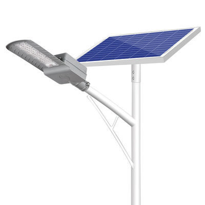600w Smart Ip65 Waterproof Lampu Jalan Surya Dengan Baterai Lithium Ion Inbuilt
