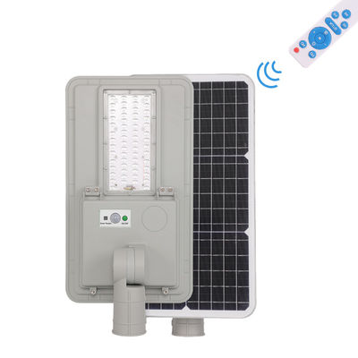 60W Ip65 Lampu Jalan Surya Semua dalam Satu Sensor Gerak Waterproof Led Pencahayaan Jalan