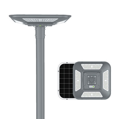 Lampu Jalan Surya Terintegrasi Semua dalam Satu Lampu Taman Surya Rumah Baja Galvanis