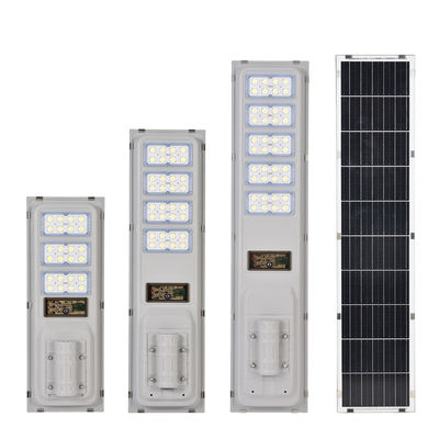 Lampu Jalan LED Surya All-in-One 5050SMD Komersial dengan Sensor Gerak