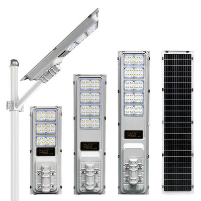 Lampu Jalan Tenaga Surya LED All in One dengan Remote Control dan Baterai LiFePo4 3.2V/45AH