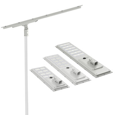 Lampu Jalan Tenaga Surya All In One IP65 Tahan Air Sensor Gerak Opsional Pemasangan Tiang