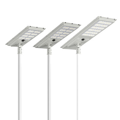 Lampu Jalan Tenaga Surya All-in-One Tahan Air IP65 Baterai Lithium 12.8V/36Ah untuk Jalan Luar Ruangan
