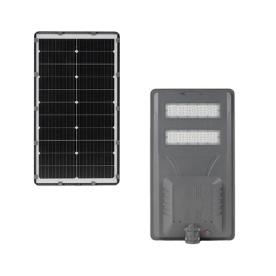 Lampu Jalan Tenaga Surya LED Terintegrasi All in One dengan Rumah Aluminium Tahan Lama untuk Penerangan Luar Ruangan
