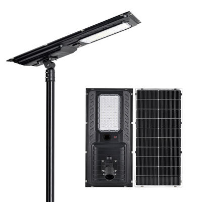 IP65 180lm/W Lampu Jalan Tenaga Surya All in One 200W 300W 400W untuk Jalan Desa