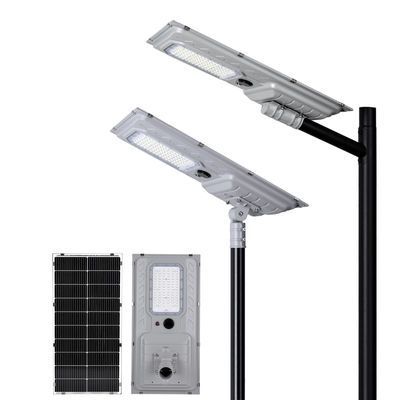 Lampu Jalan LED Tenaga Surya 180LM/W Ekonomis dengan Sensor Gerak untuk Penerangan Jalan Pedesaan